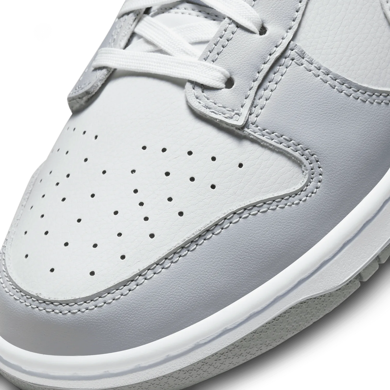 Nike Dunk Low Grey White image 6