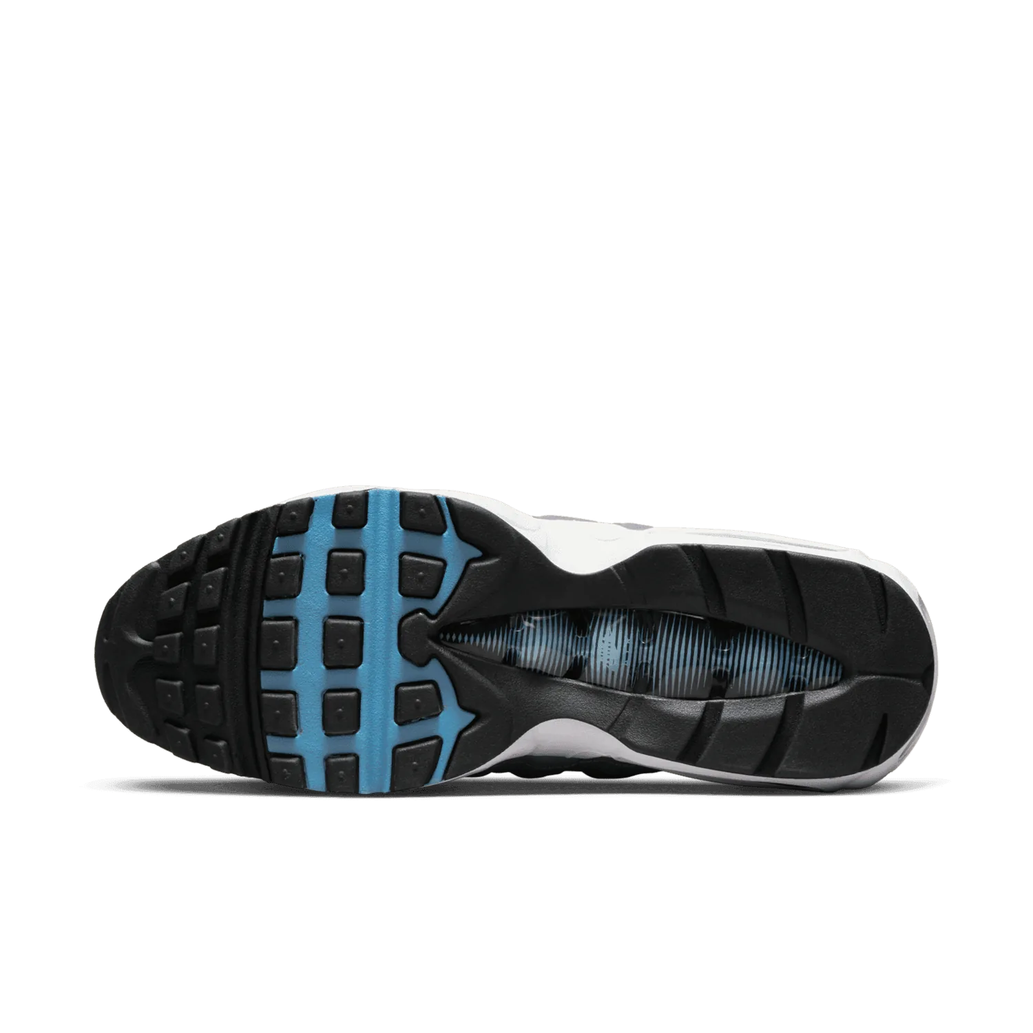 Nike Air Max 95 Cool Grey University Blue Dark Obsidian image 4