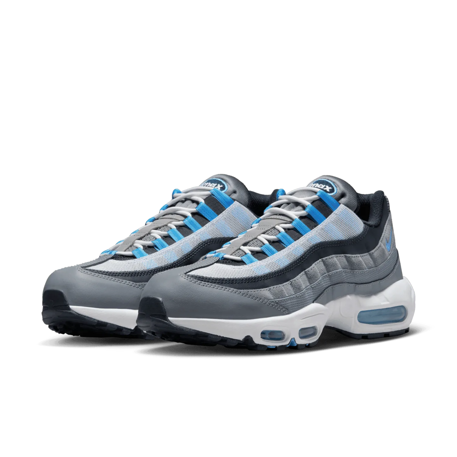 Nike Air Max 95 Cool Grey University Blue Dark Obsidian image 6