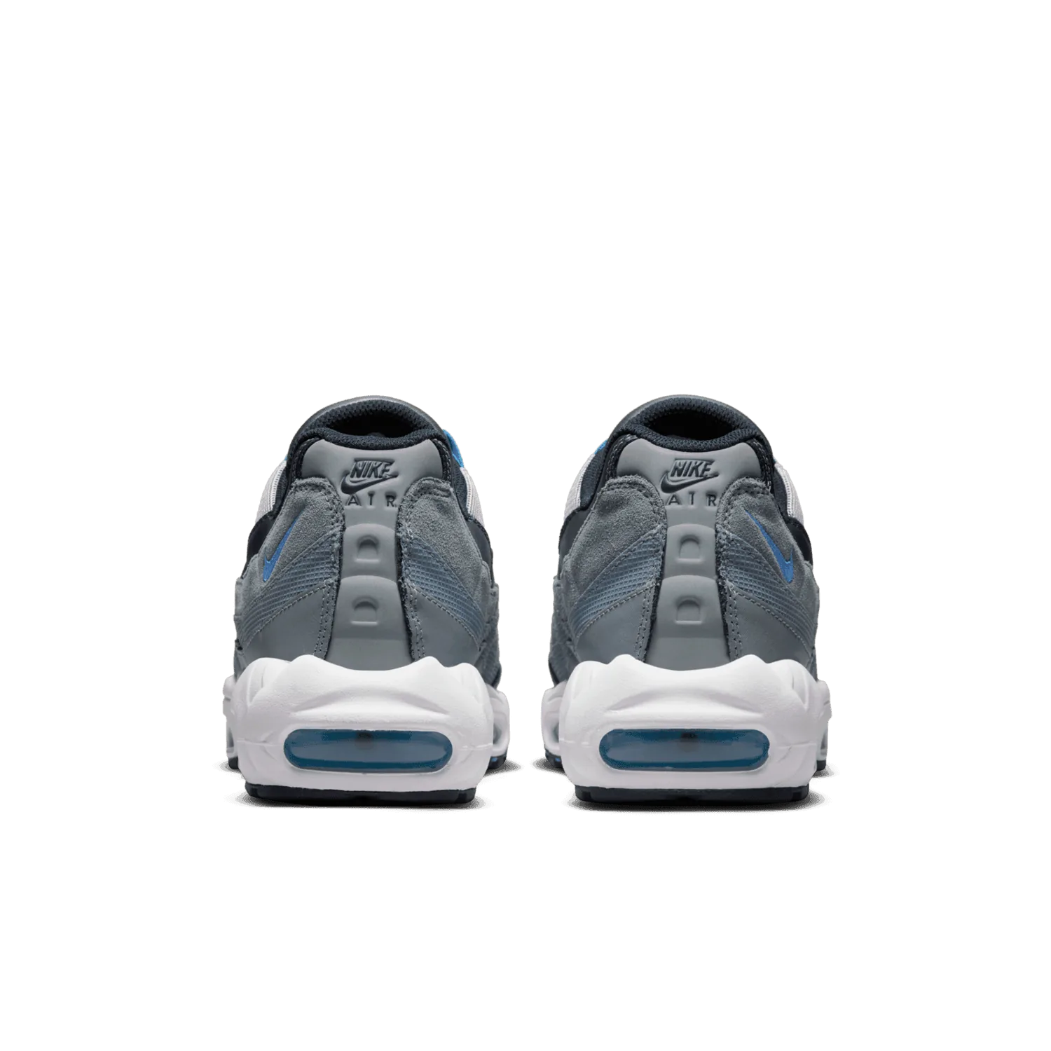 Nike Air Max 95 Cool Grey University Blue Dark Obsidian image 7