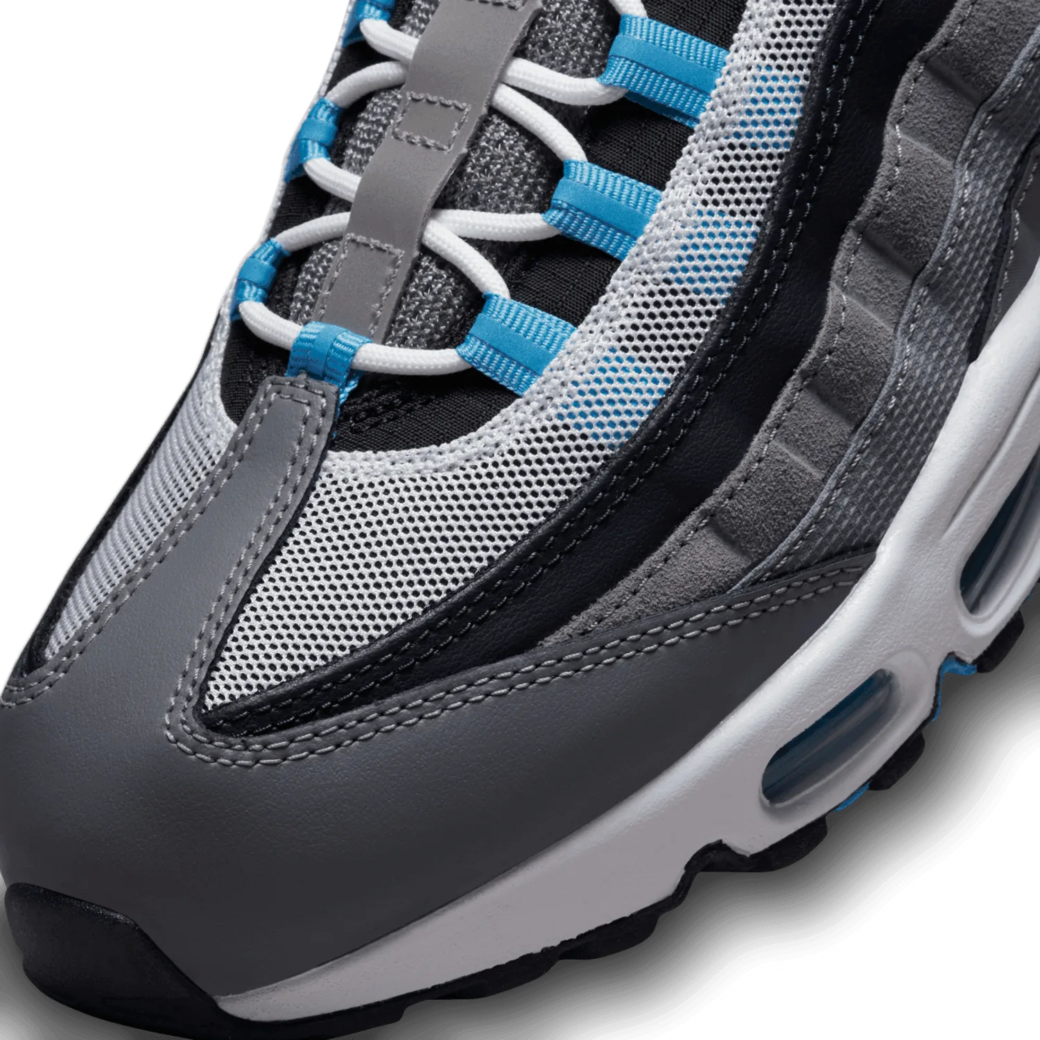 Nike Air Max 95 Cool Grey University Blue Dark Obsidian image 8