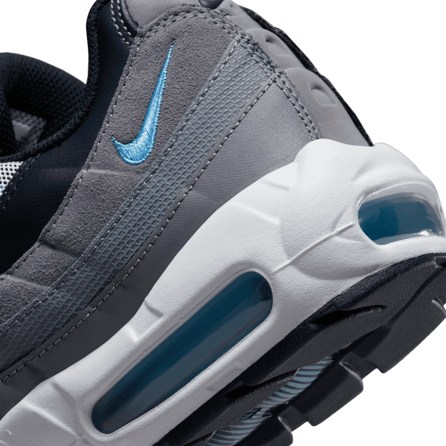 Nike Air Max 95 Cool Grey University Blue Dark Obsidian image 9