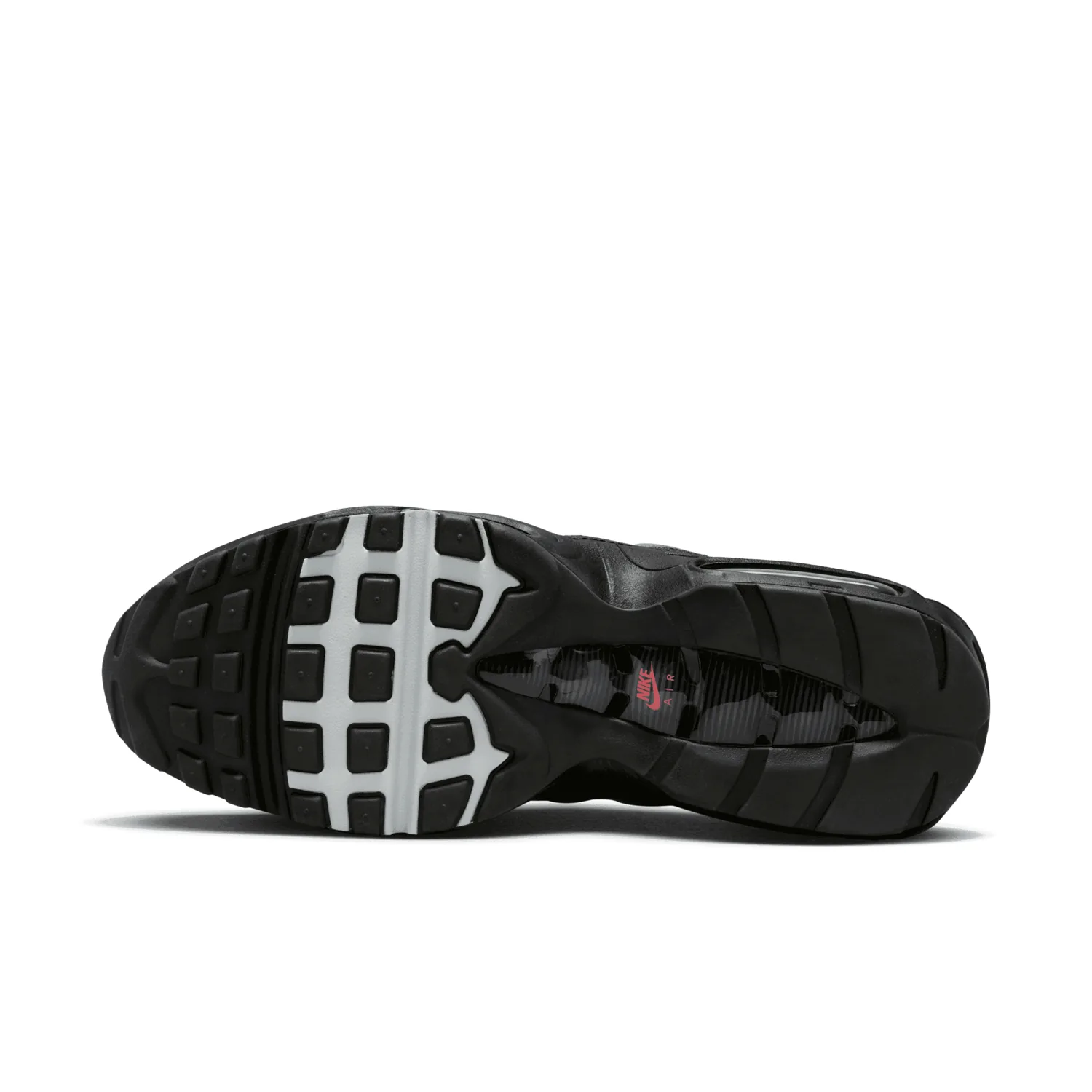 Nike Air Max 95 Black Track Red Anthracite image 3
