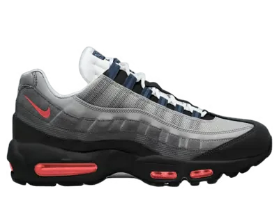 Nike Air Max 95 Black Track Red Anthracite