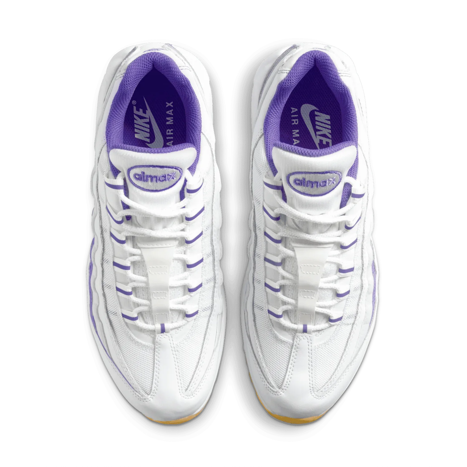 Nike Air Max 95 White Disco Purple Gum image 3