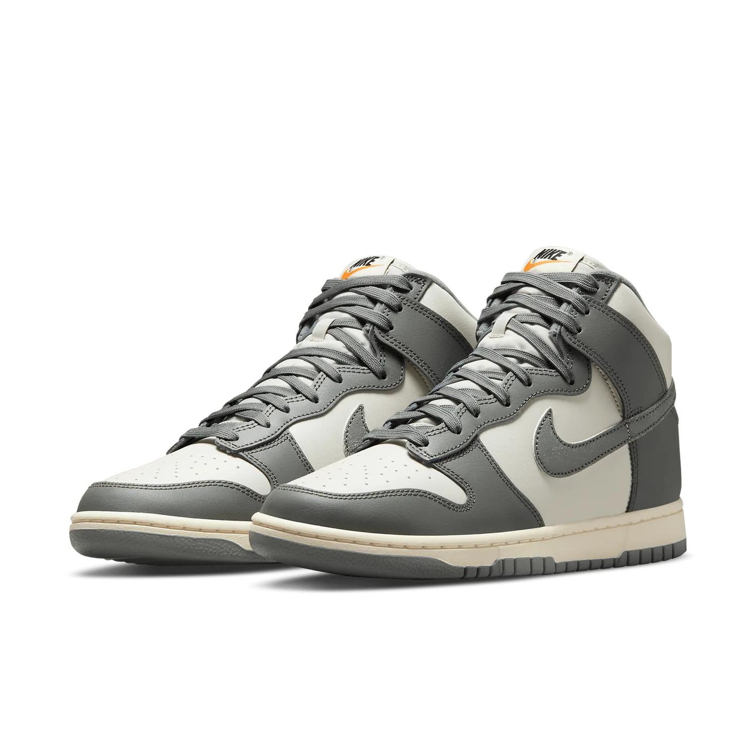 Nike Dunk High Tumbled Grey image 4