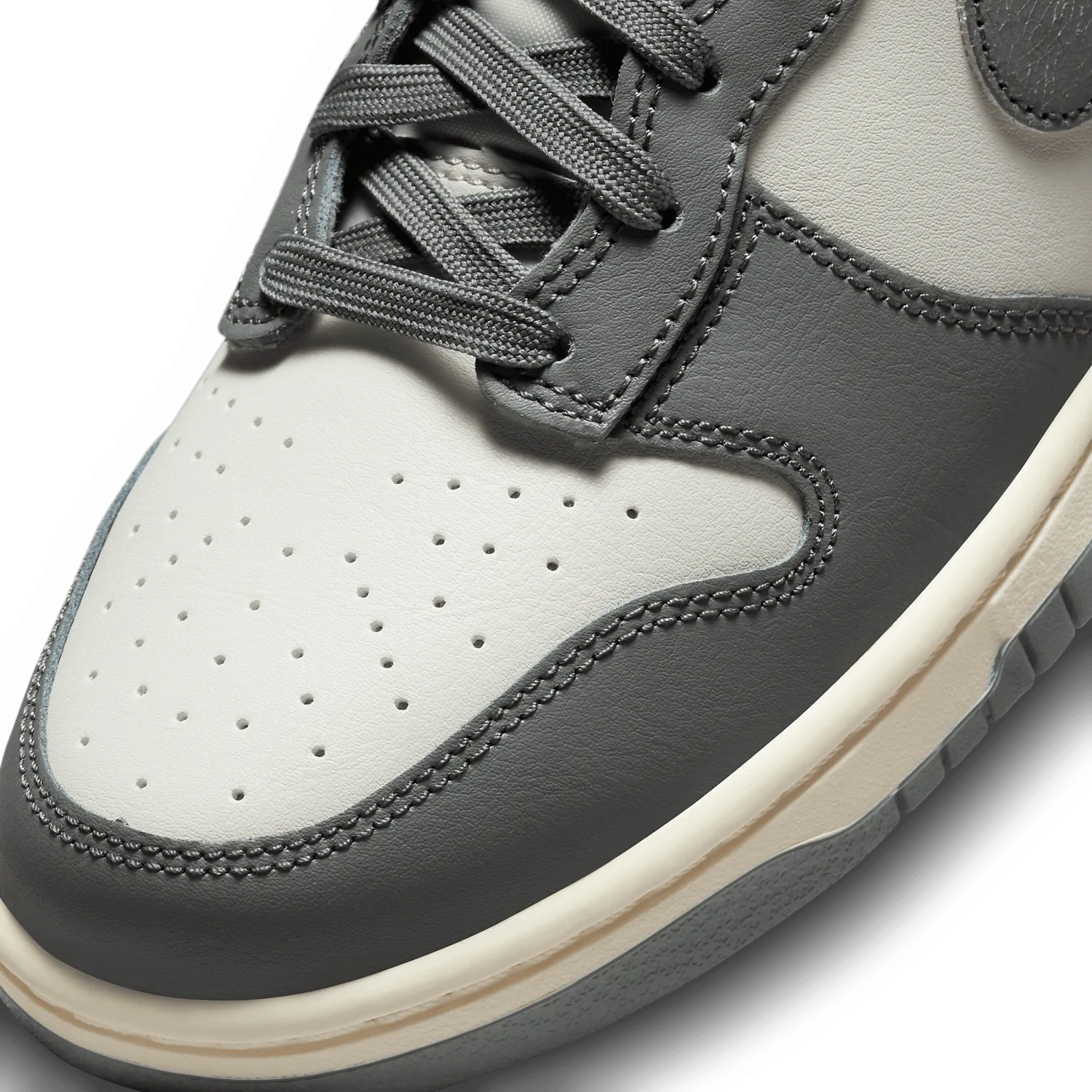 Nike Dunk High Tumbled Grey image 6