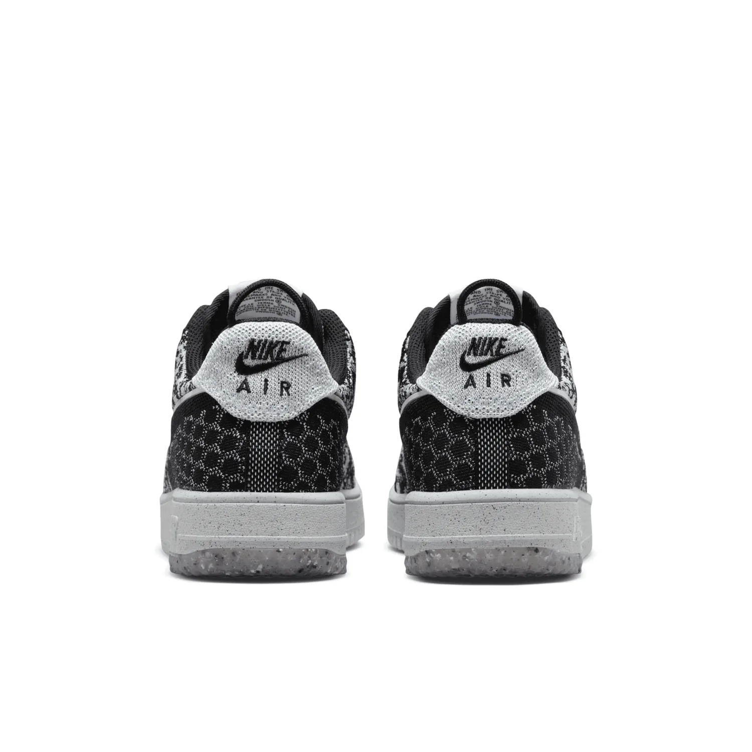 Nike Air Force 1 Crater Flyknit NN Black Pure Platinum image 6