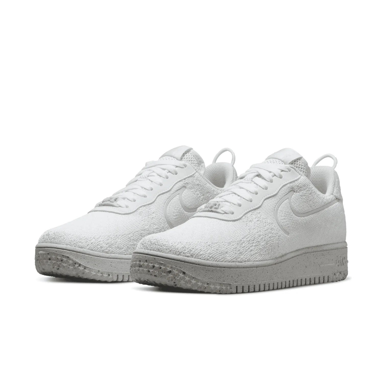 Nike Air Force 1 Crater Flyknit NN White Platinum Tint image 5