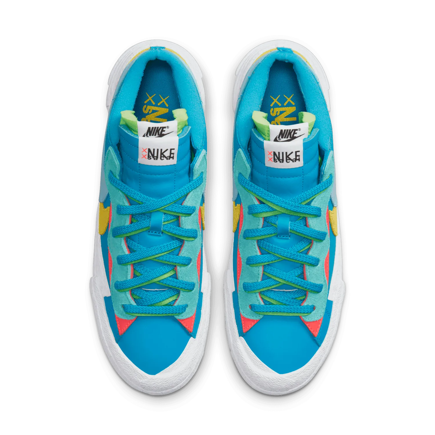 Nike Blazer Low sacai KAWS Neptune Blue image 7