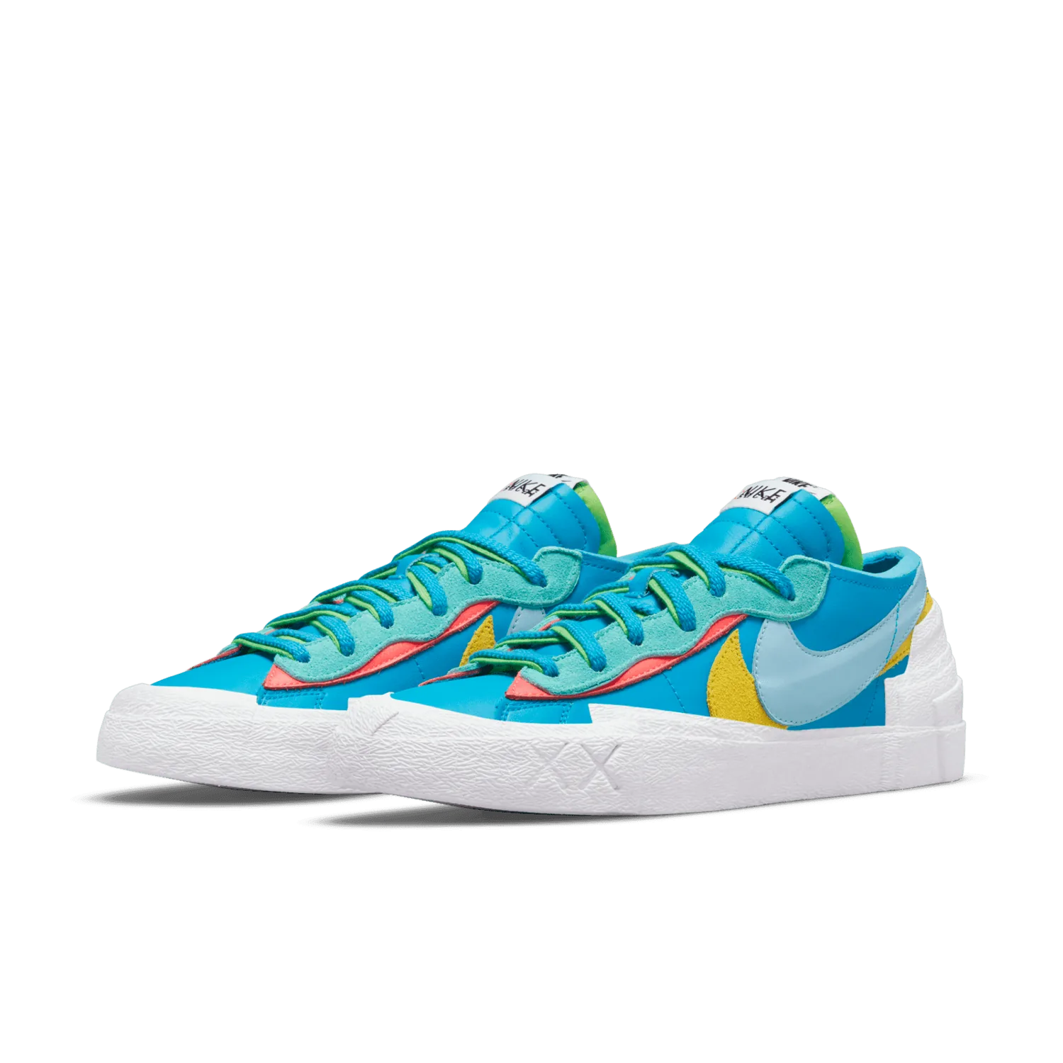 Nike Blazer Low sacai KAWS Neptune Blue image 8