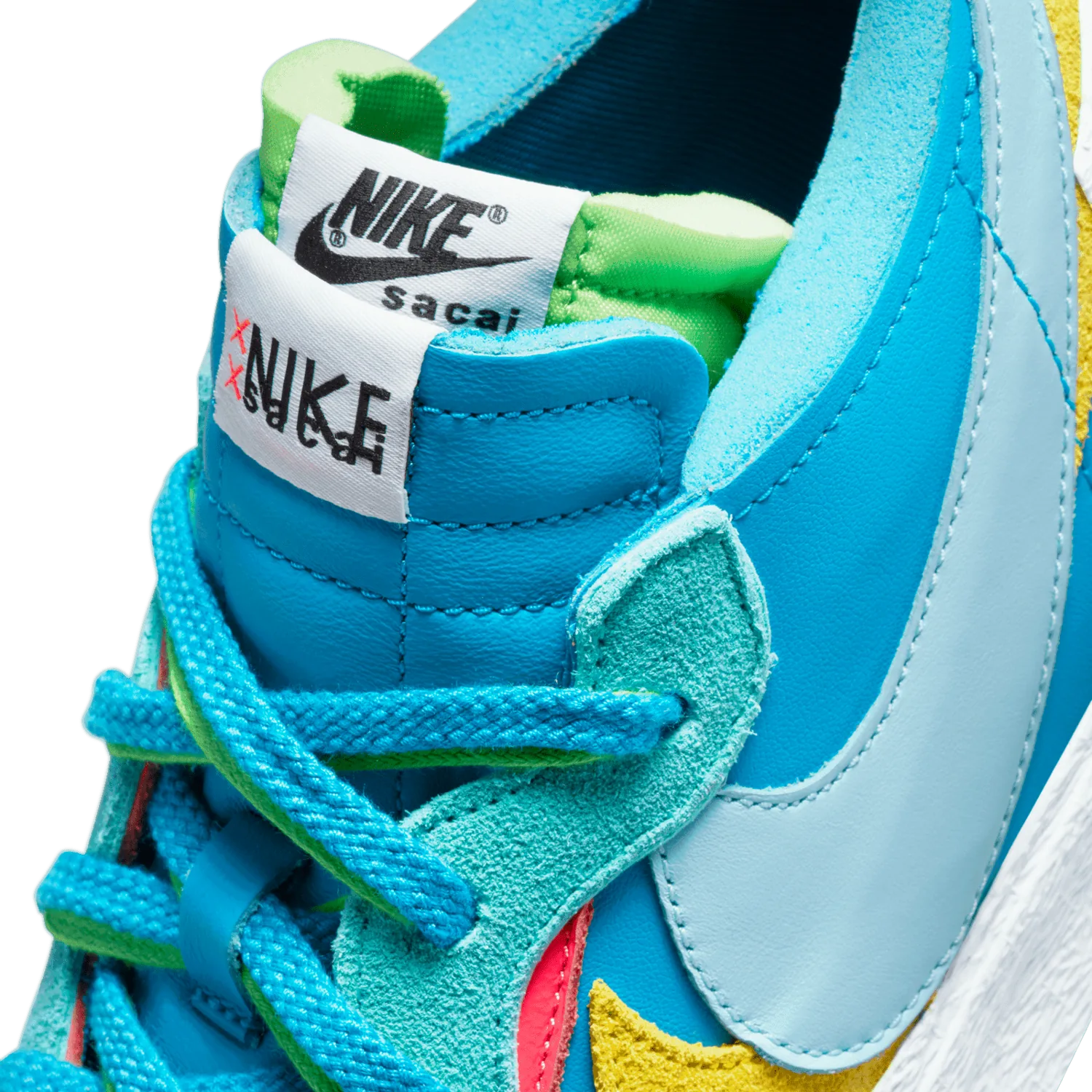 Nike Blazer Low sacai KAWS Neptune Blue image 12