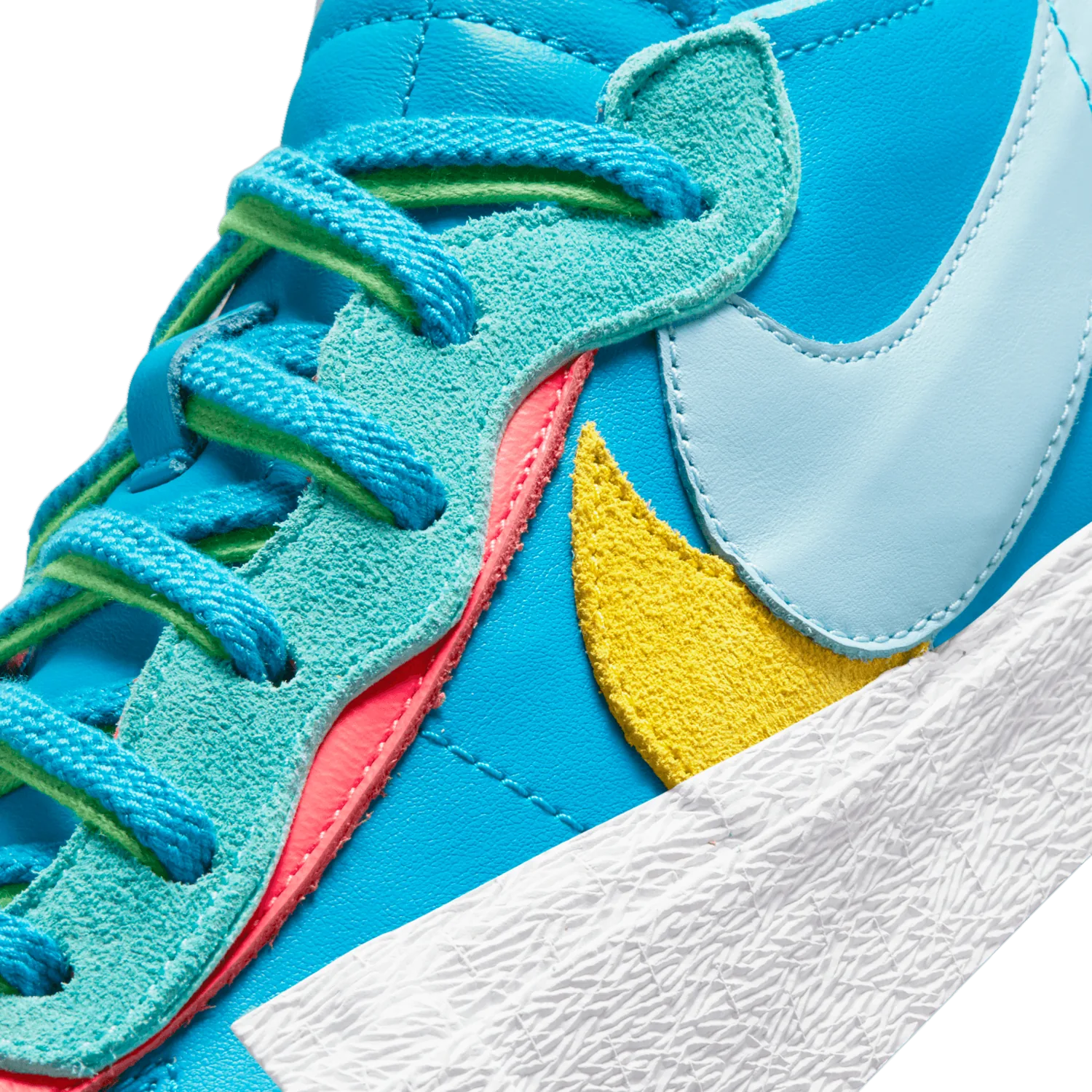 Nike Blazer Low sacai KAWS Neptune Blue image 13