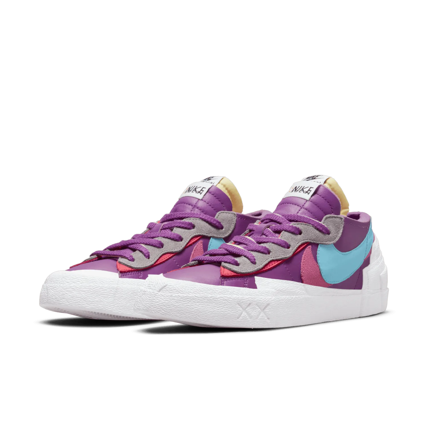 Nike Blazer Low sacai KAWS Purple image 7