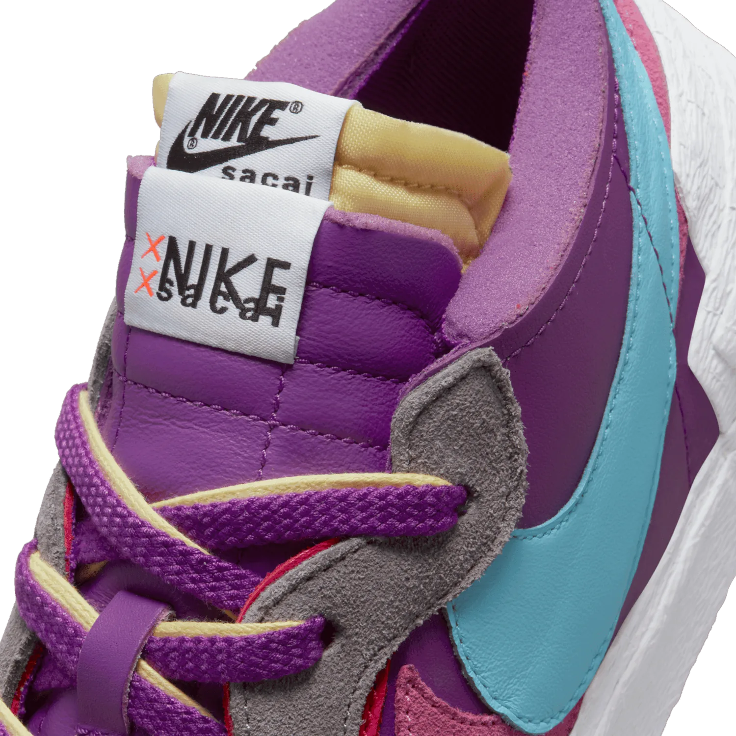 Nike Blazer Low sacai KAWS Purple image 11