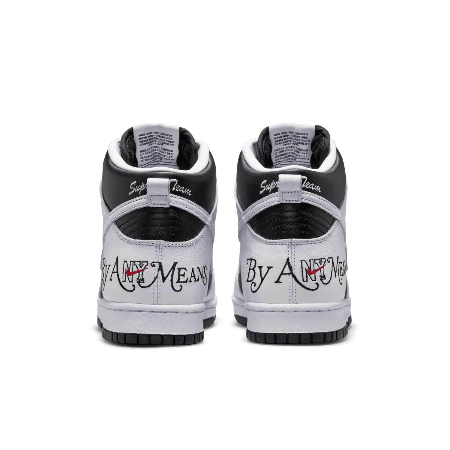 Nike SB Dunk High Supreme By Any Means Black image 11