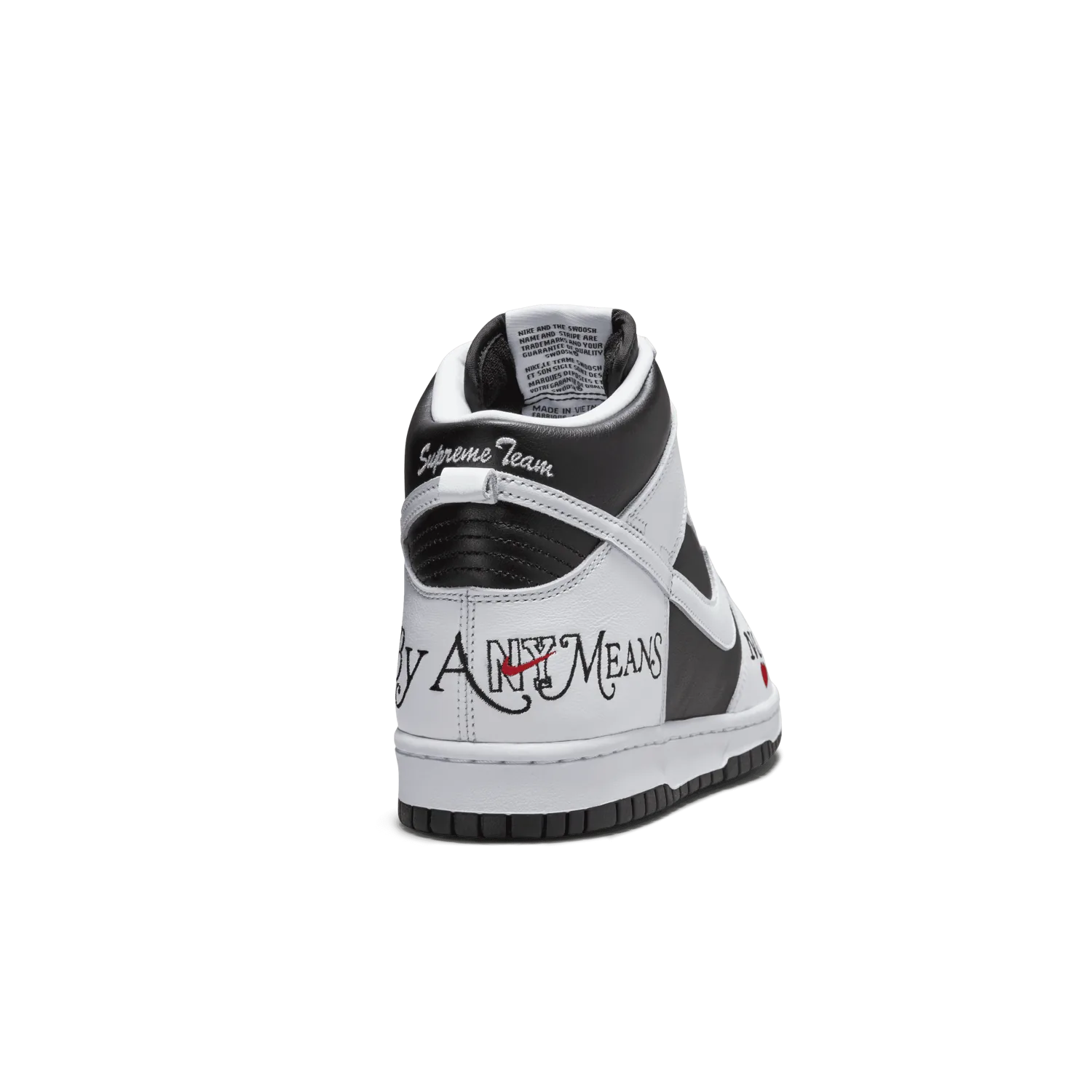 Nike SB Dunk High Supreme By Any Means Black image 44