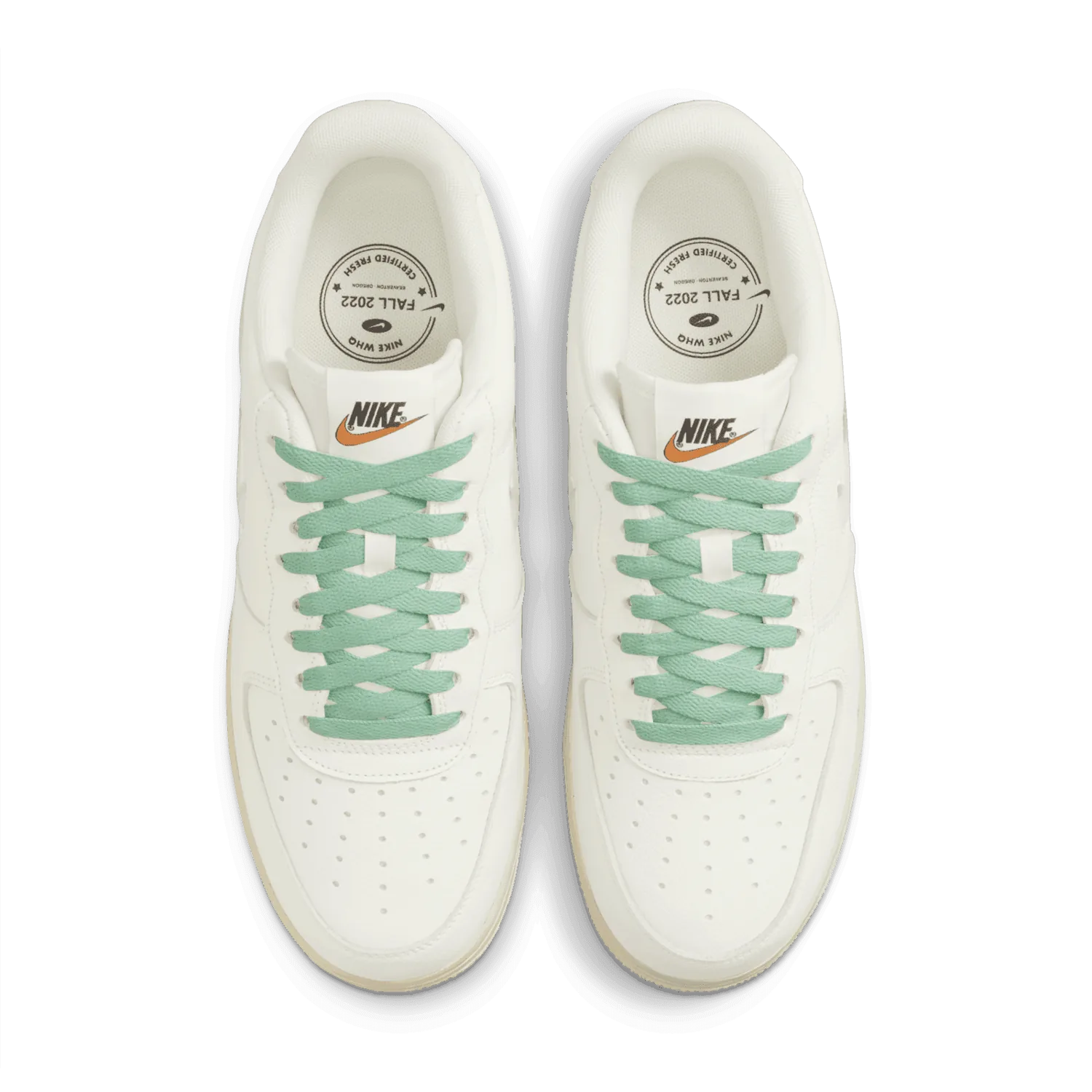 Nike Air Force 1 Low Jewel Sail Enamel Green image 3
