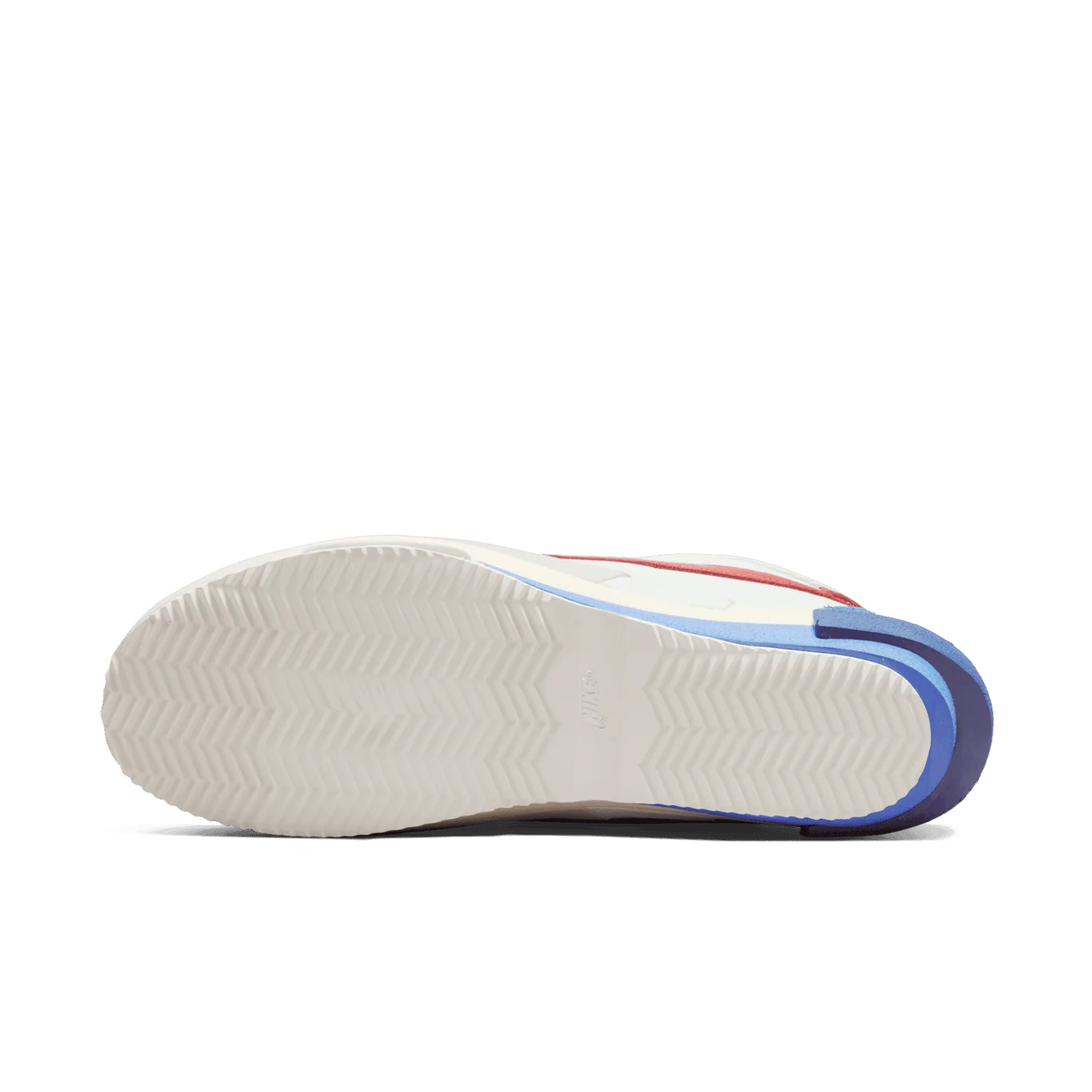 Nike Cortez Sacai White University Red Blue image 3