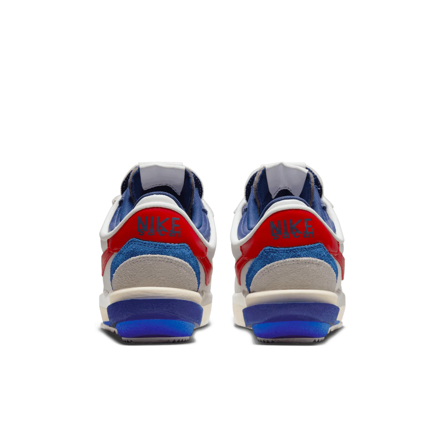 Nike Cortez Sacai White University Red Blue image 6