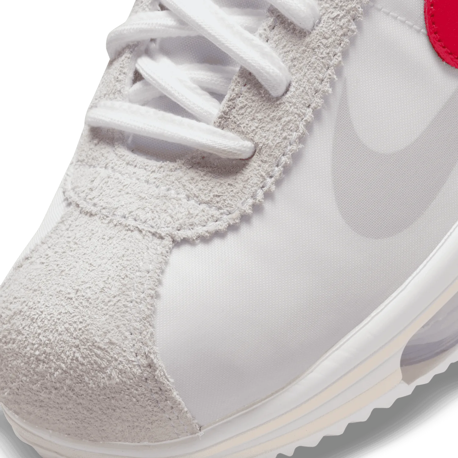 Nike Cortez Sacai White University Red Blue image 7