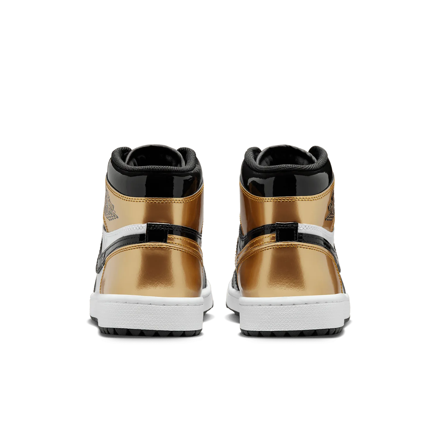 Air Jordan 1 High Golf Patent Gold Toe image 5