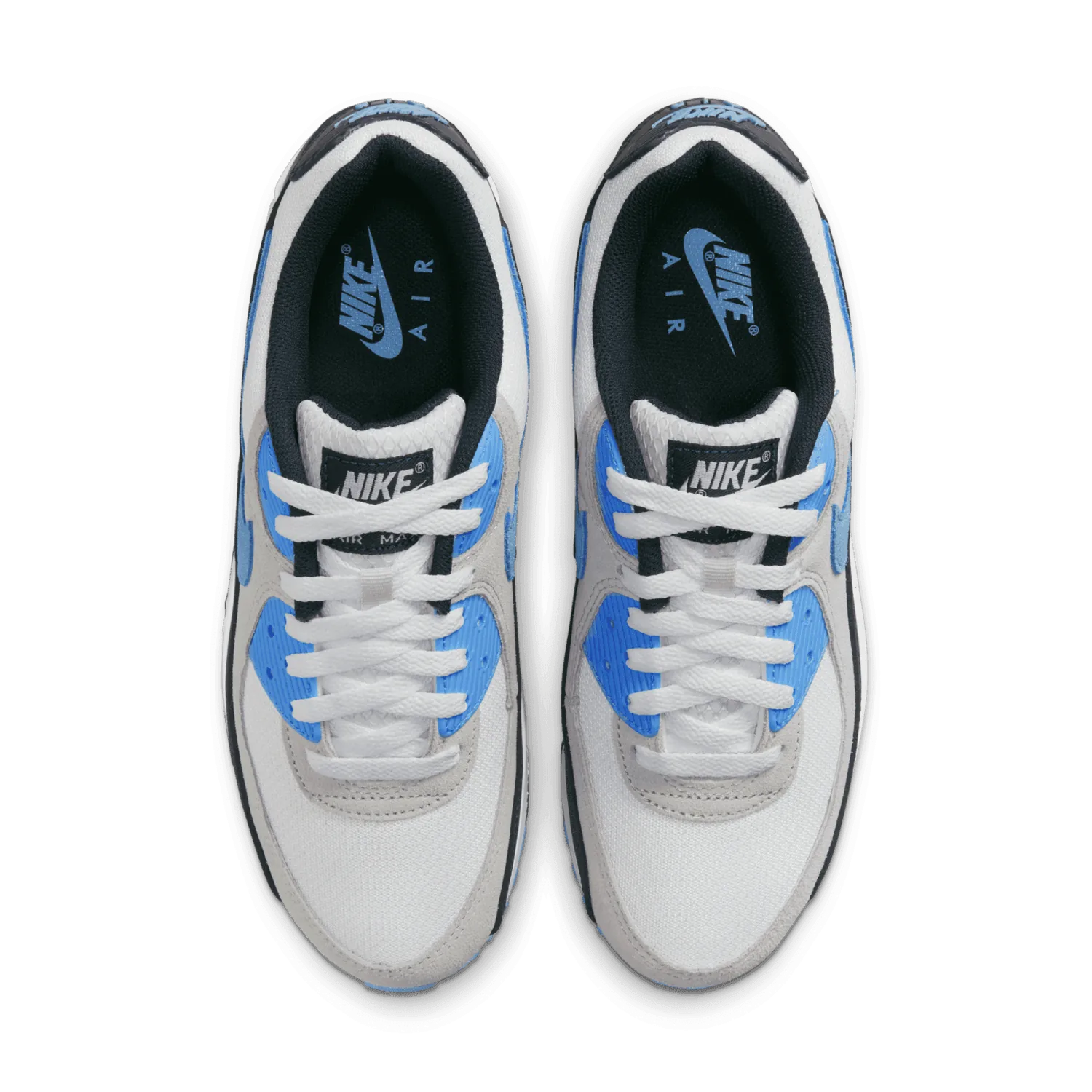 Nike Air Max 90 White University Blue Dark Obsidian image 3