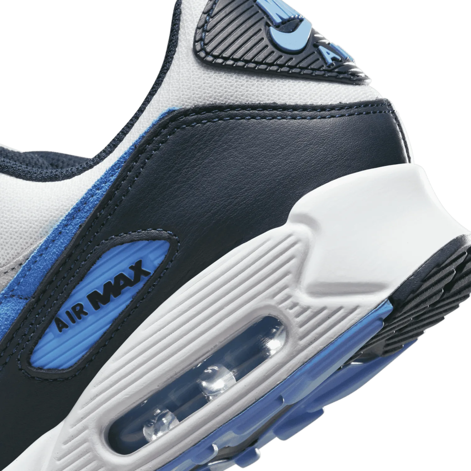 Nike Air Max 90 White University Blue Dark Obsidian image 7