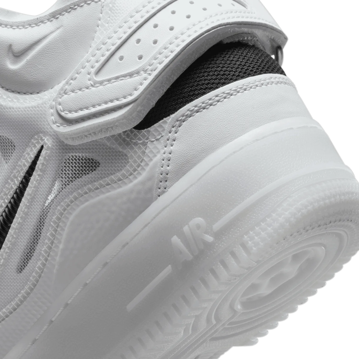 Nike Air Force 1 Mid React White Black Yellow Ochre image 7