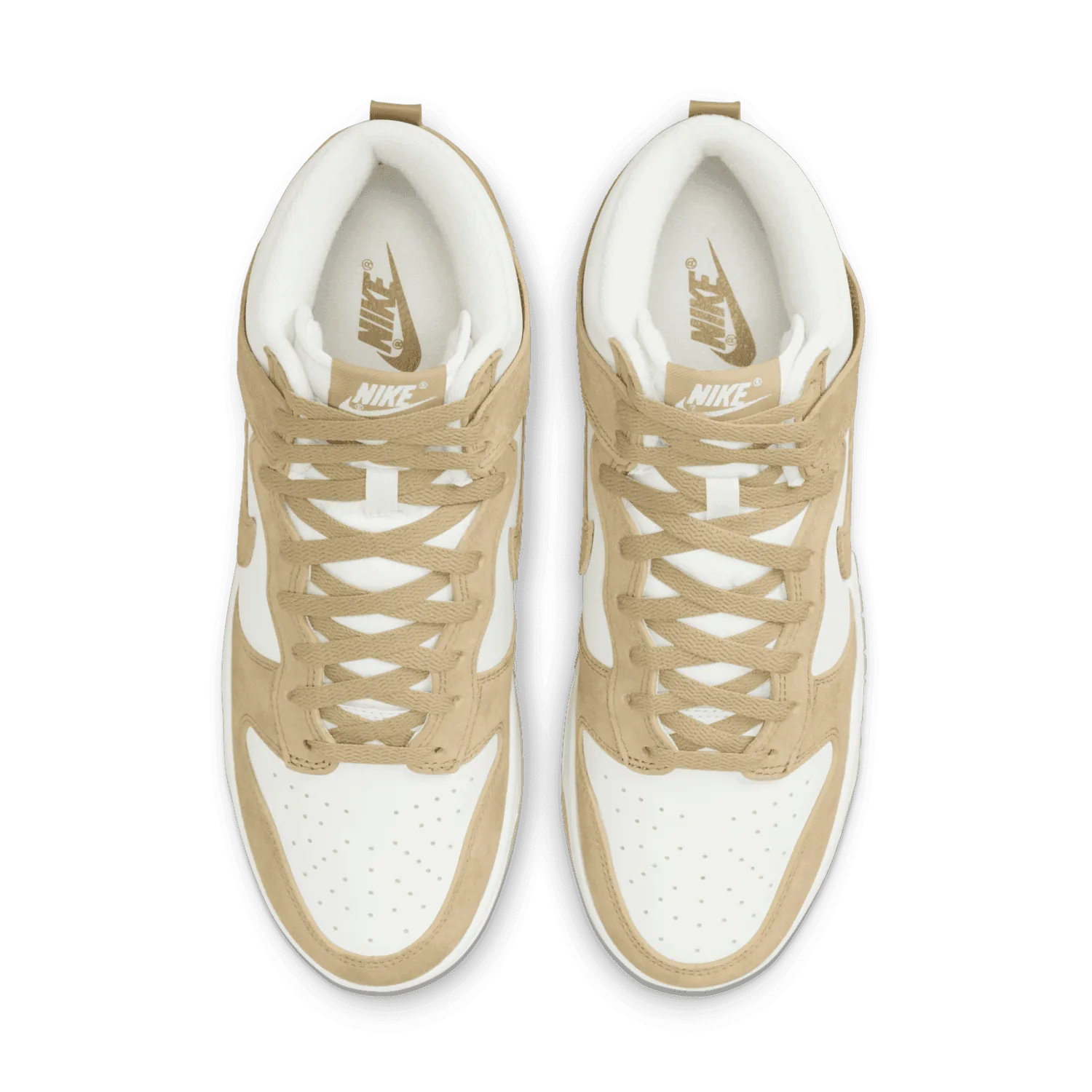 Nike Dunk High Tan Suede image 3