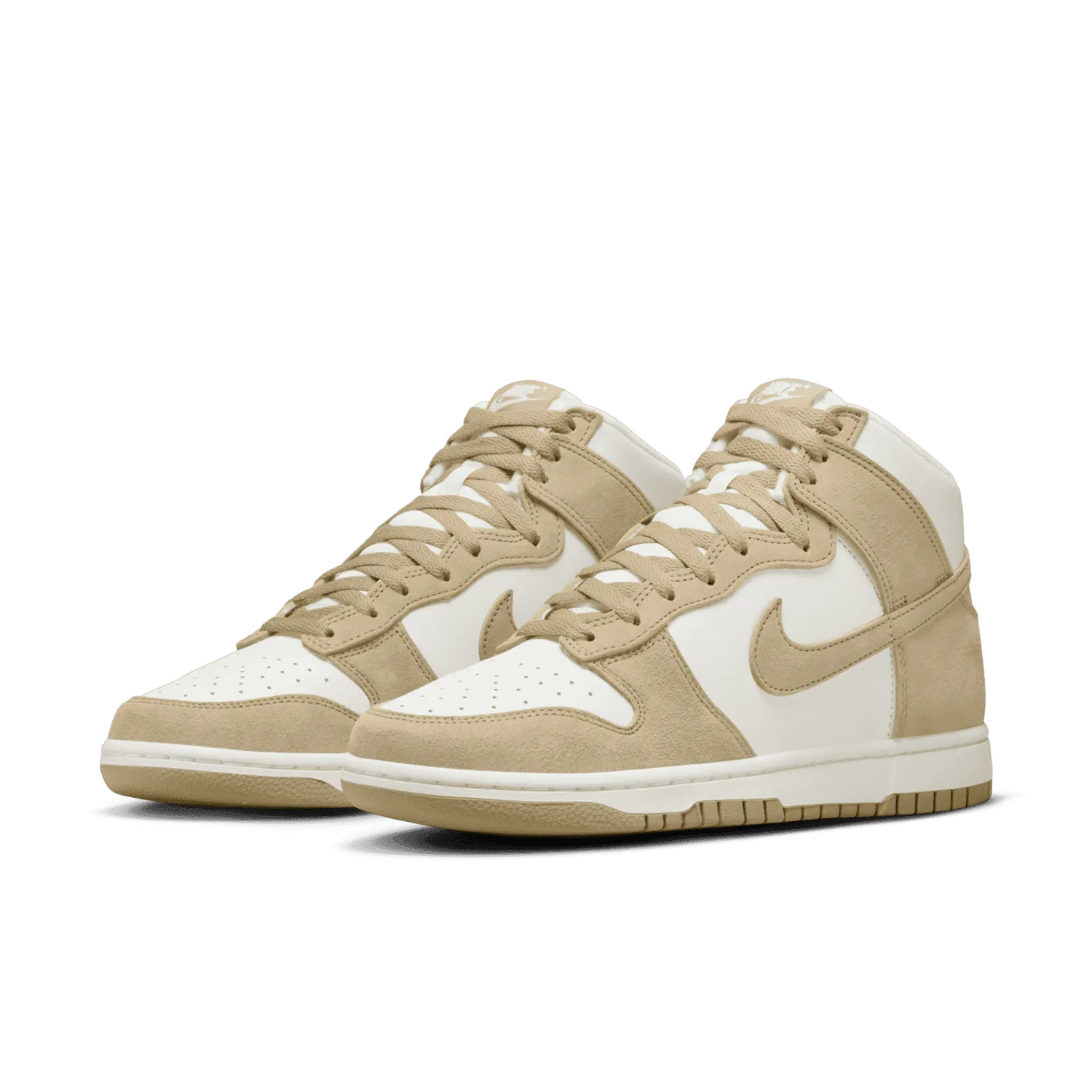 Nike Dunk High Tan Suede image 4
