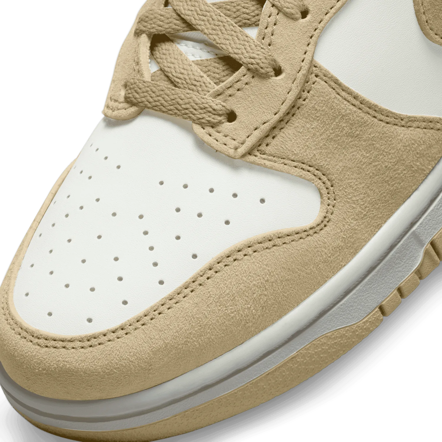 Nike Dunk High Tan Suede image 6