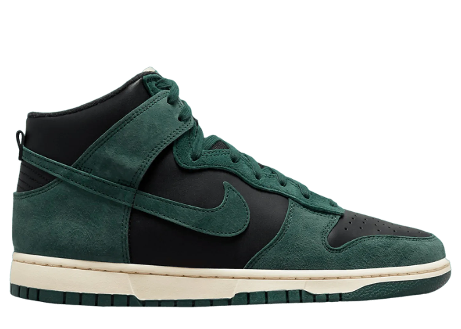 Nike Dunk High Premium Black Faded Spruce