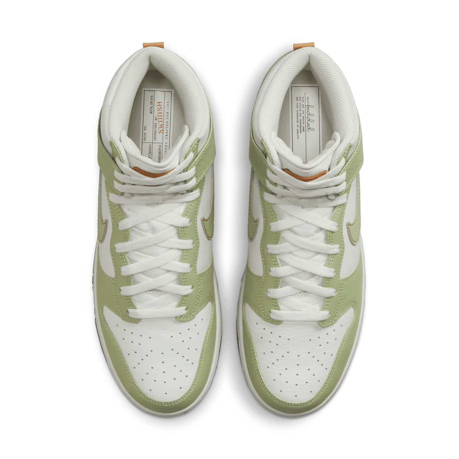 Nike Dunk High SE Inspected By Swoosh Honeydew image 3
