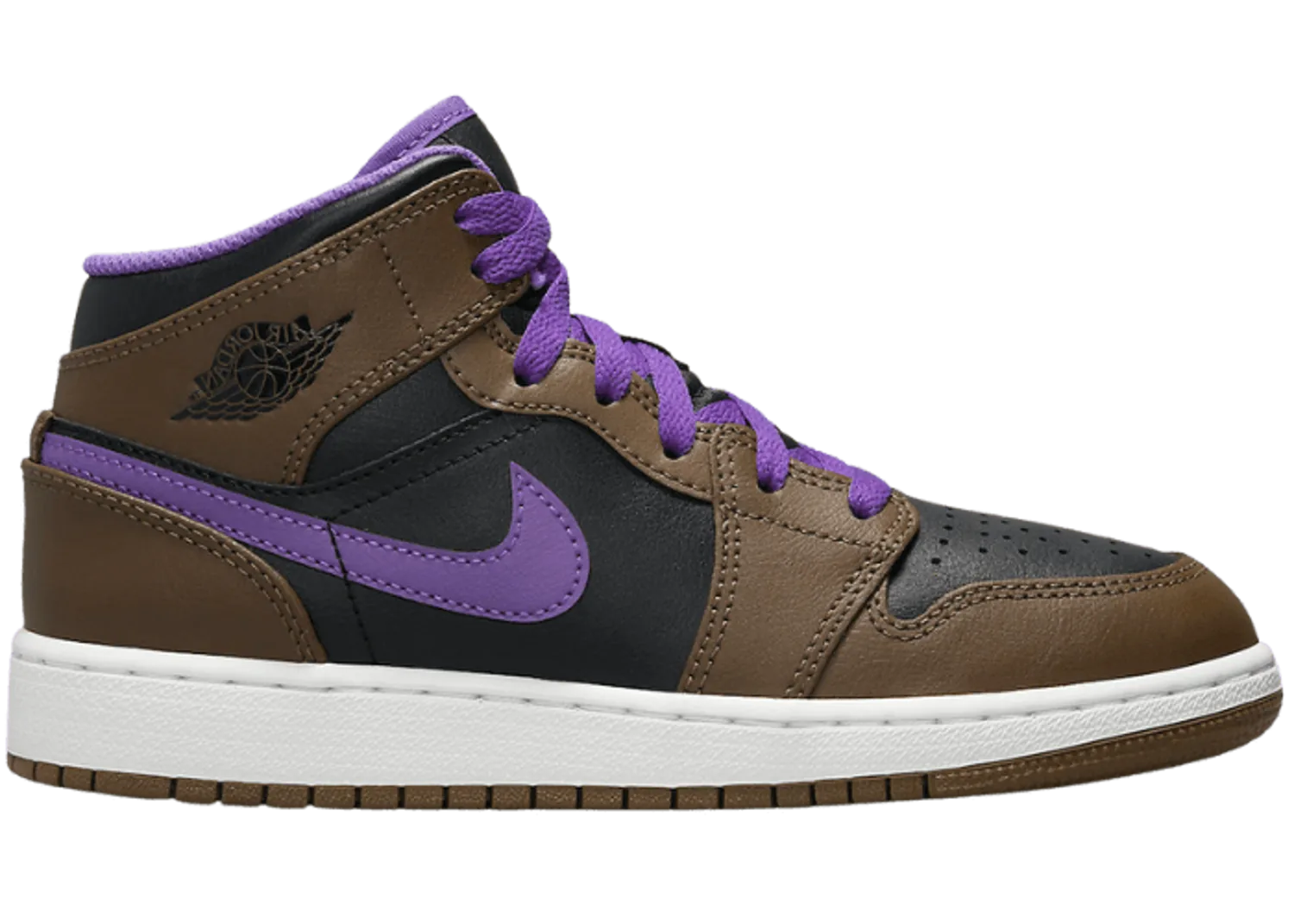 Air Jordan 1 Mid Palomino Wild Berry
