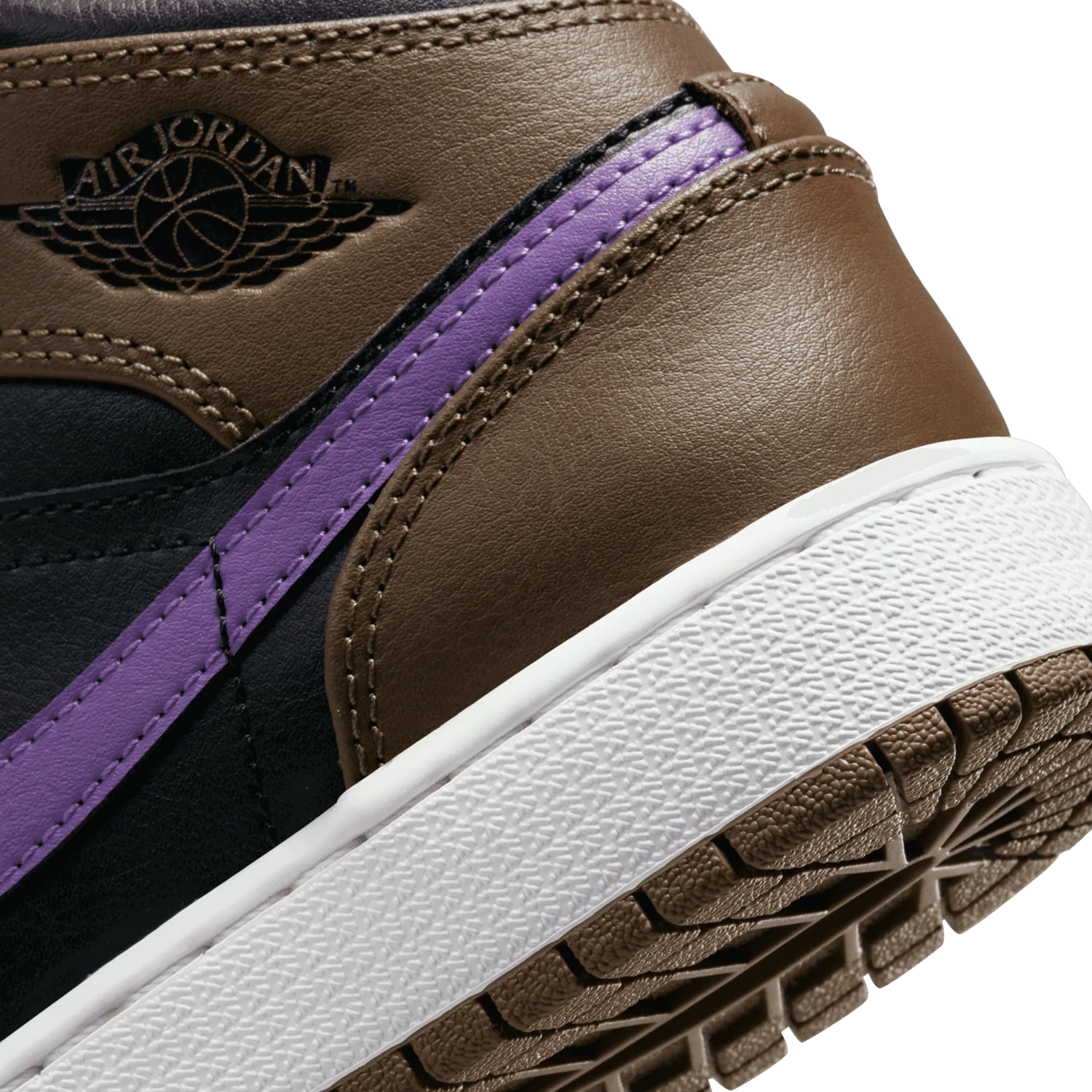 Air Jordan 1 Mid Palomino Wild Berry image 7