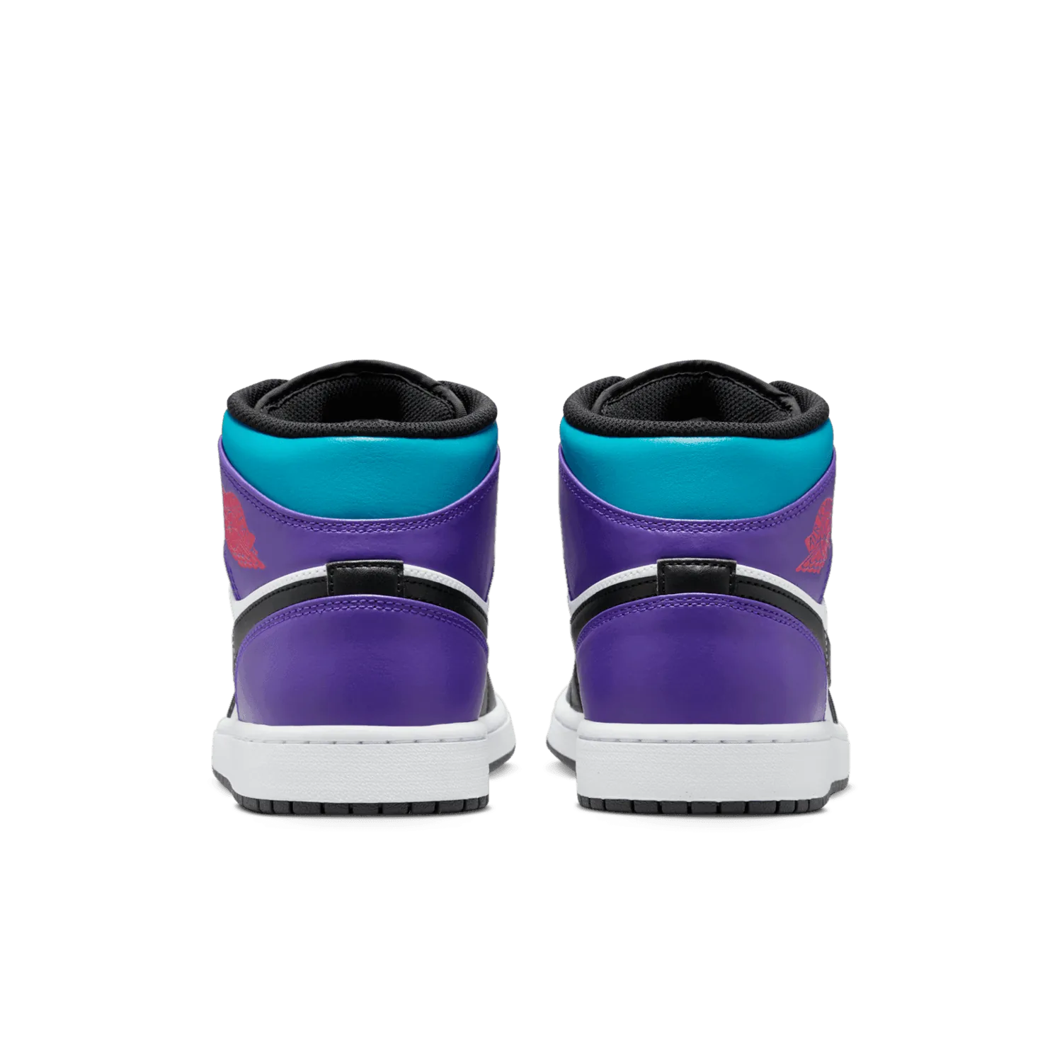 Air Jordan 1 Mid Black Toe Grape image 5