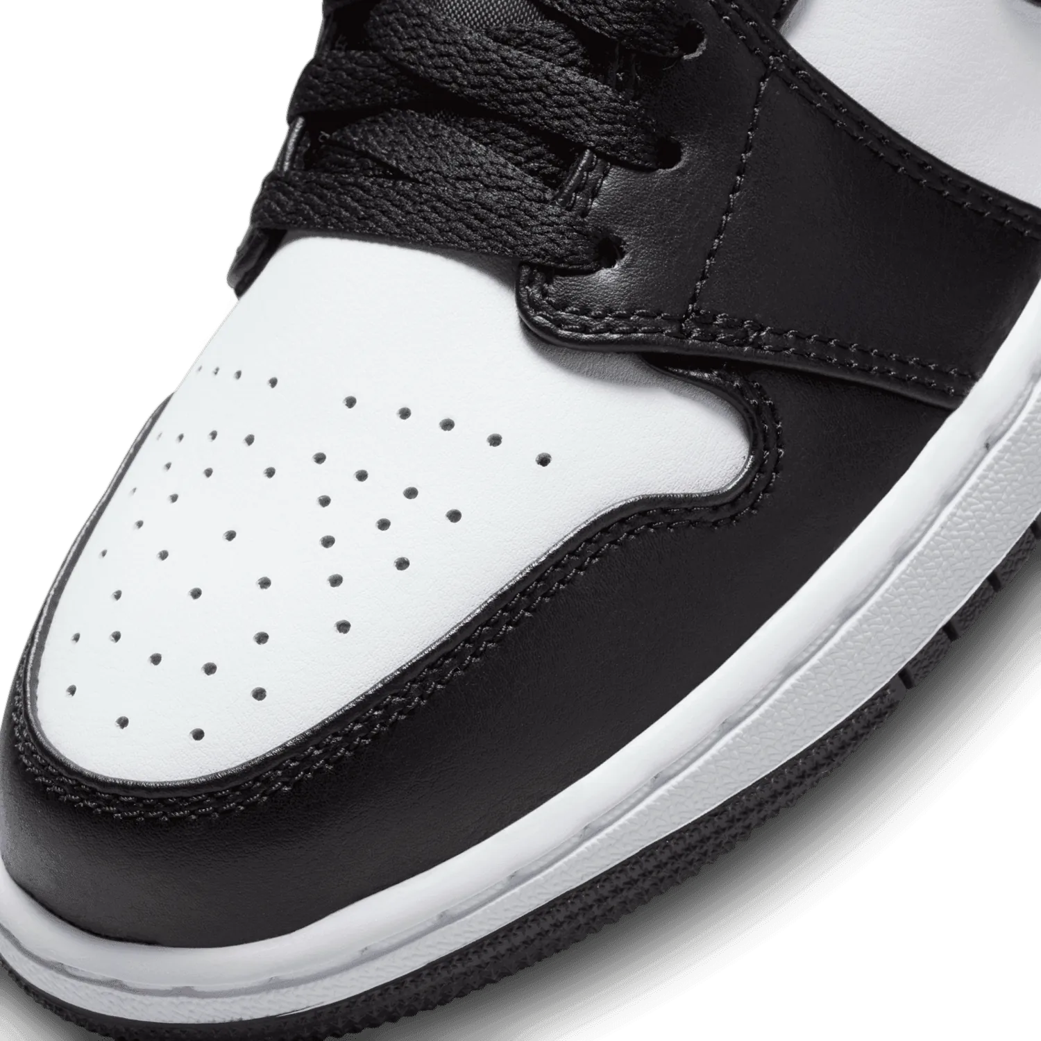 Air Jordan 1 Mid Black Toe Grape image 6