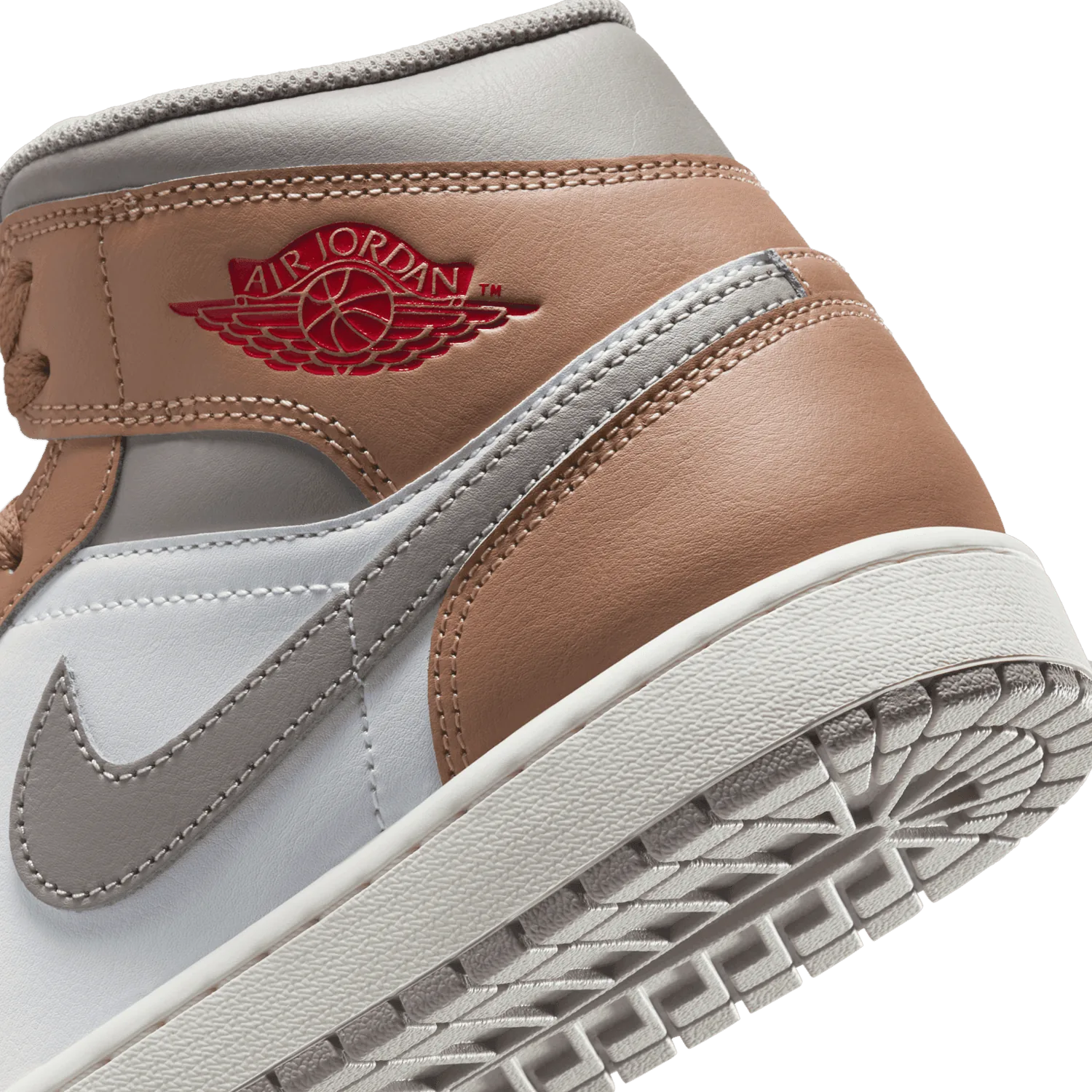 Air Jordan 1 Mid Hemp College Grey image 5