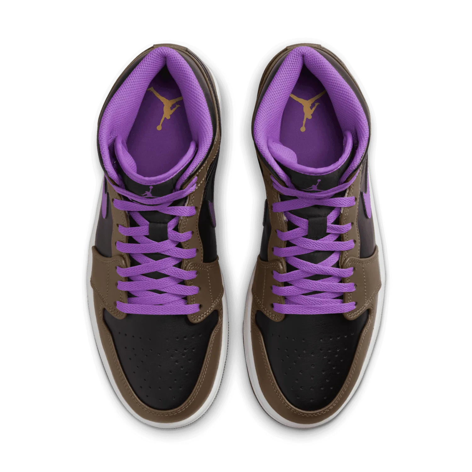 Air Jordan 1 Mid Purple Mocha image 3