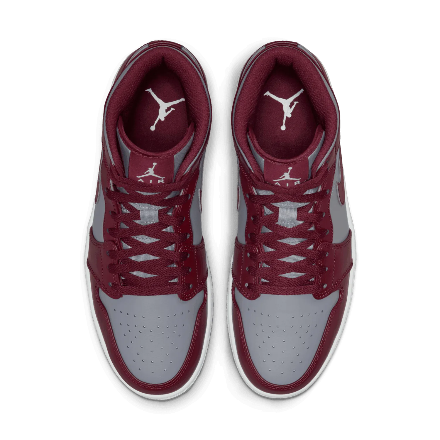 Air Jordan 1 Mid Cherrywood Cement image 3