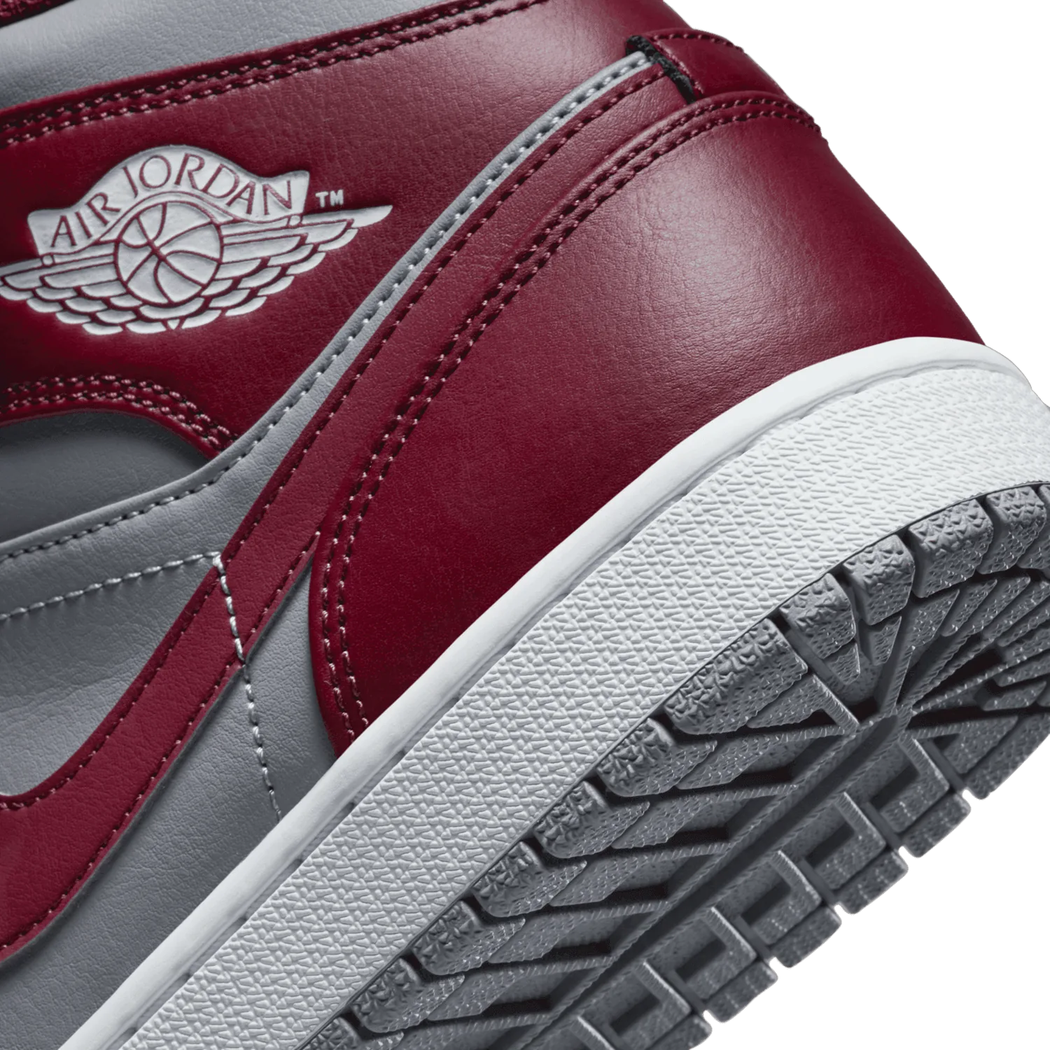 Air Jordan 1 Mid Cherrywood Cement image 7