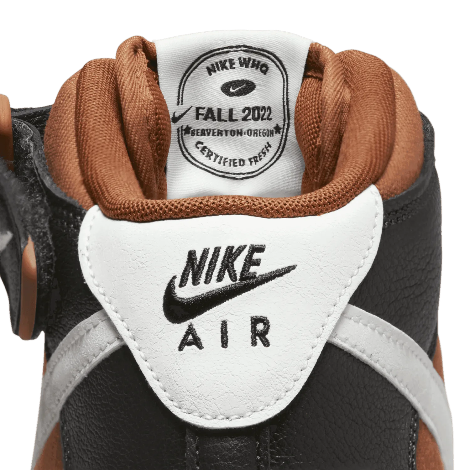 Nike Air Force 1 Mid Certified Fresh Off Noir Pecan image 11