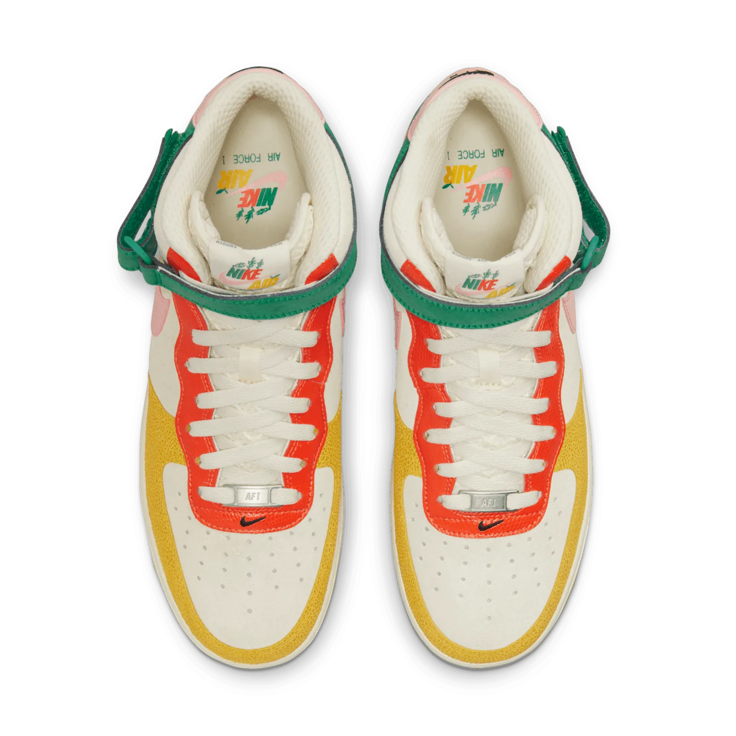 Nike Air Force 1 Mid Vivid Sulfur Rush Orange image 5