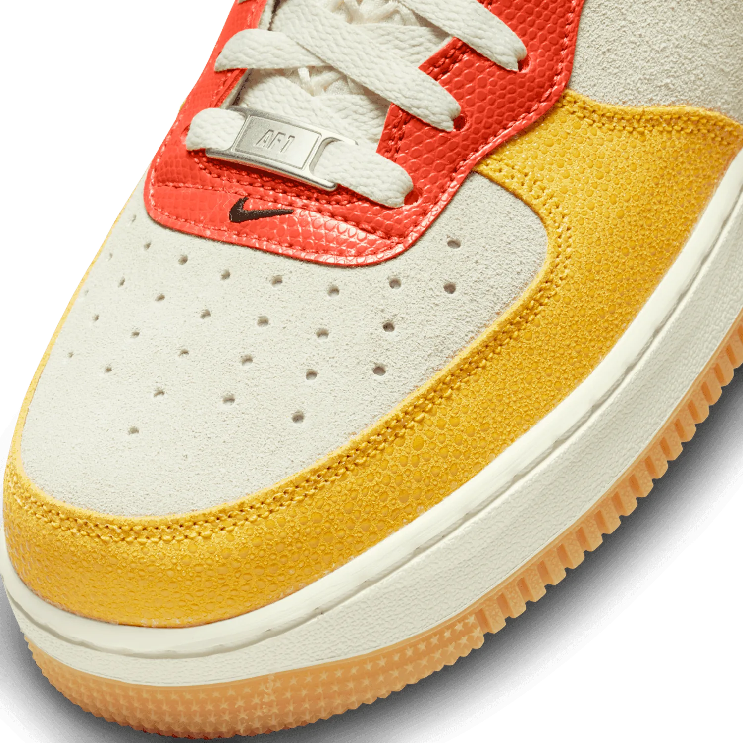 Nike Air Force 1 Mid Vivid Sulfur Rush Orange image 8