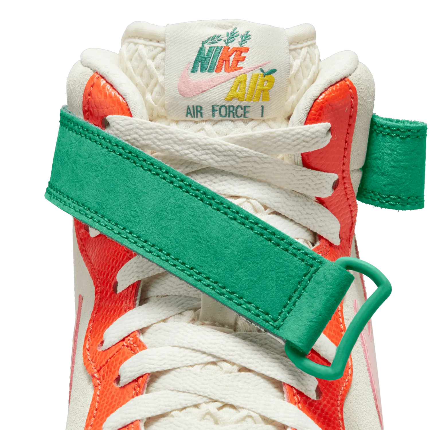 Nike Air Force 1 Mid Vivid Sulfur Rush Orange image 10