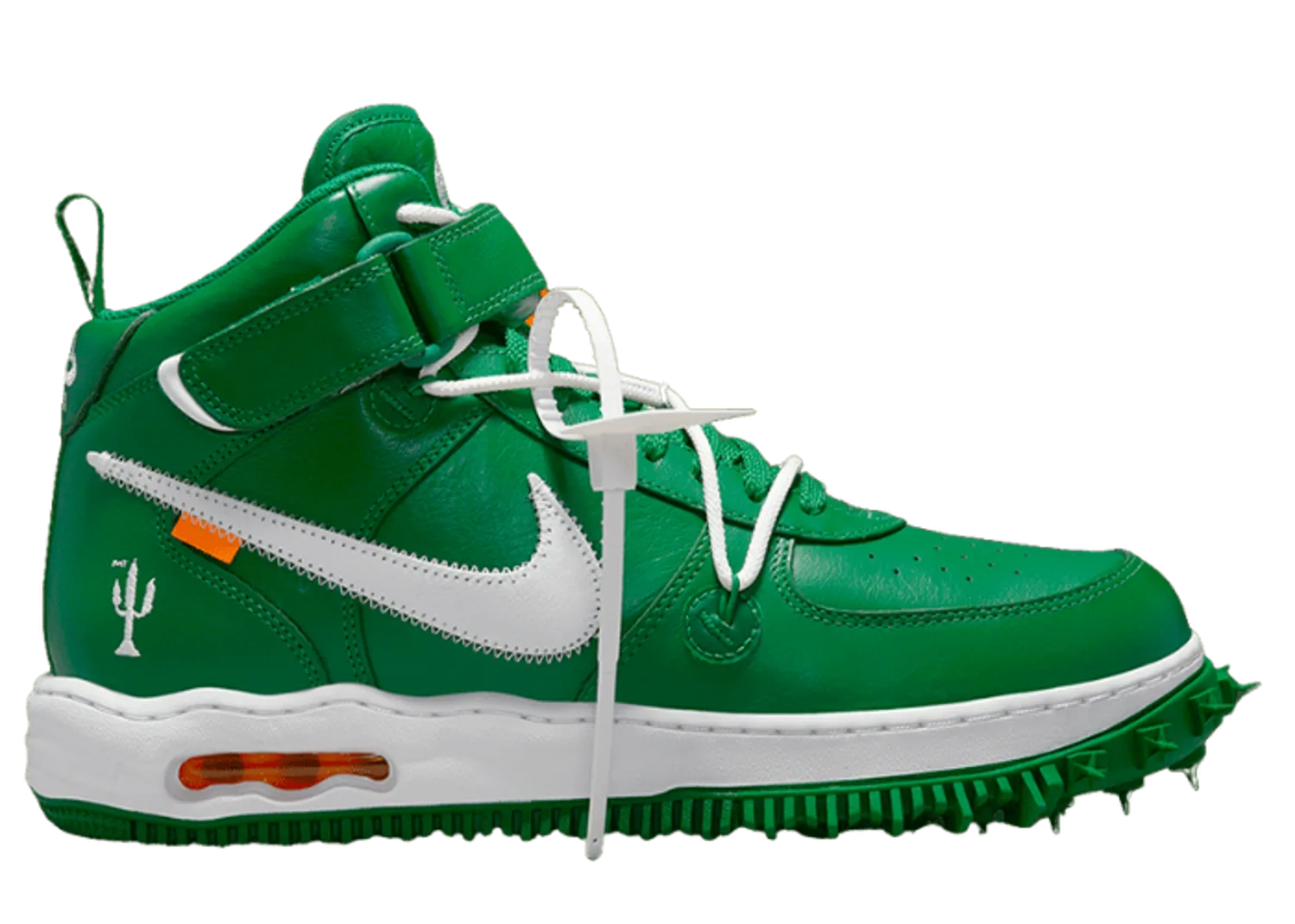 Nike Air Force 1 Mid Off-White Pine Green