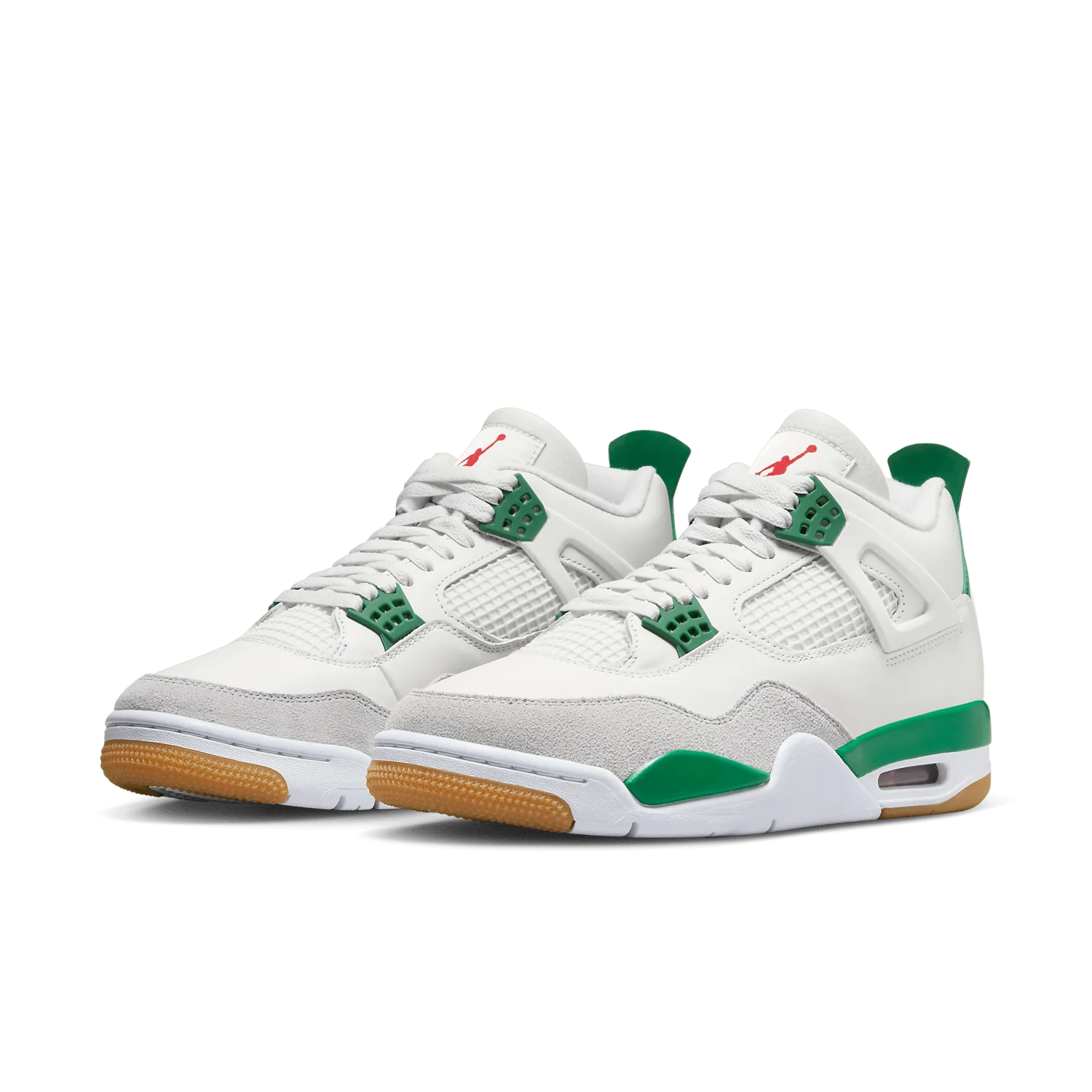 Air Jordan 4 Nike SB SP Sail Pine Green image 4
