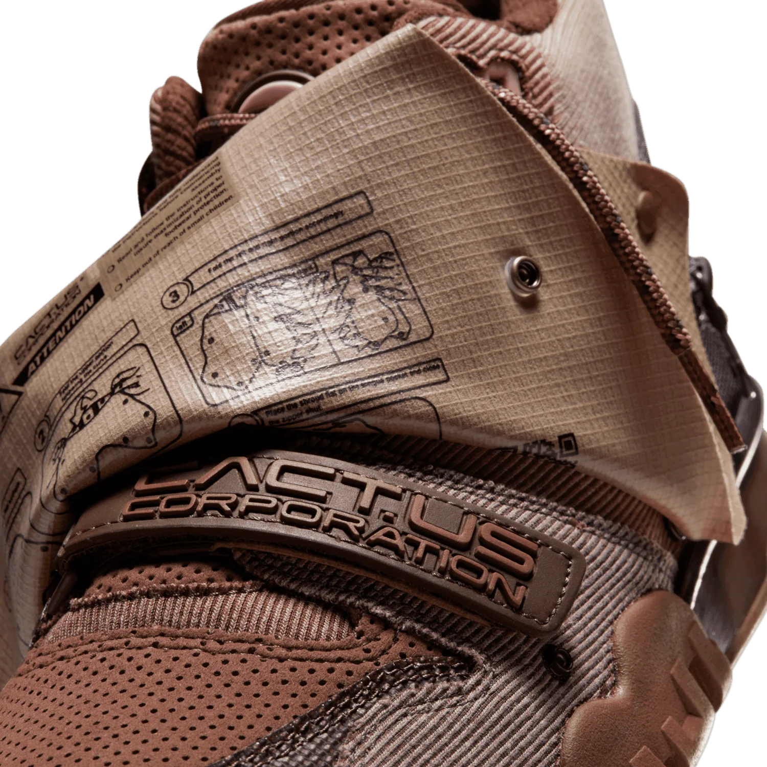 Nike Air Trainer 1 Travis Scott Light Chocolate image 6