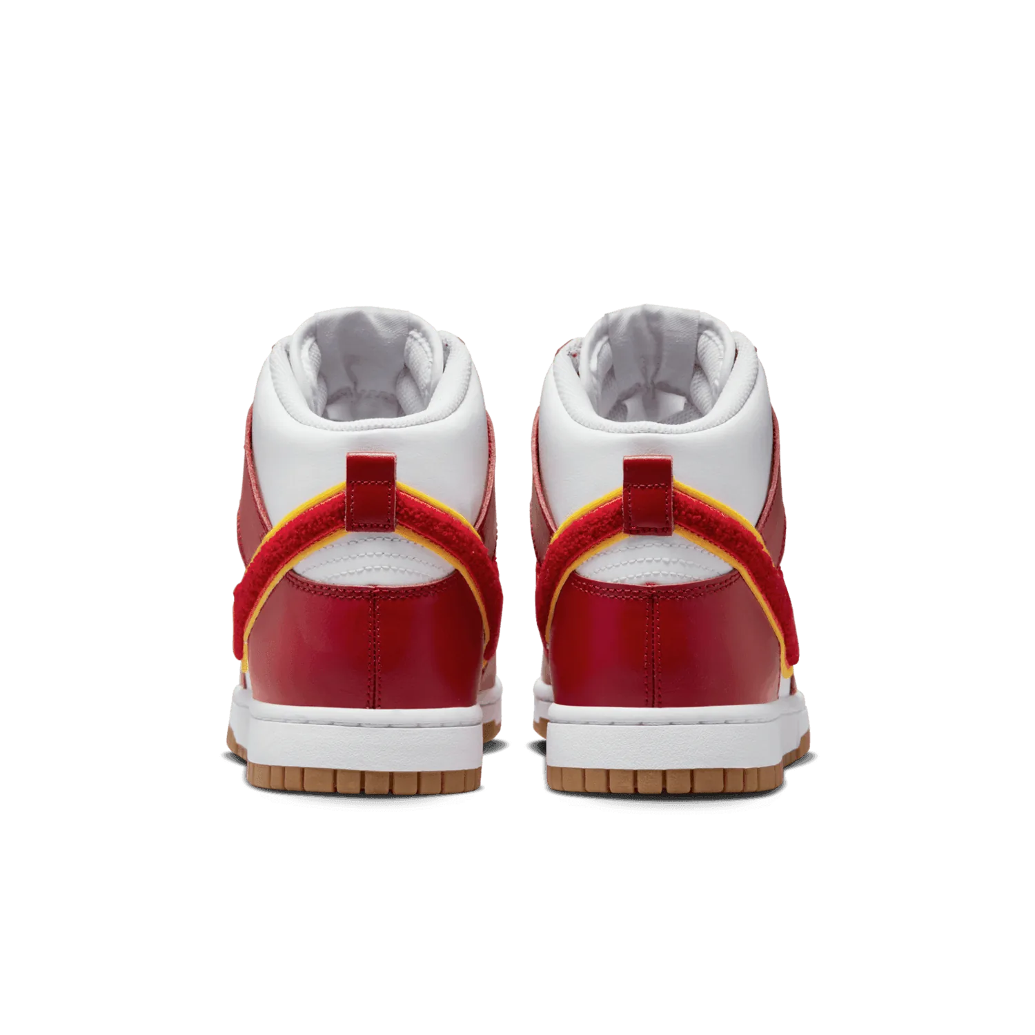 Nike Dunk High Chenille Swoosh Gym Red image 5